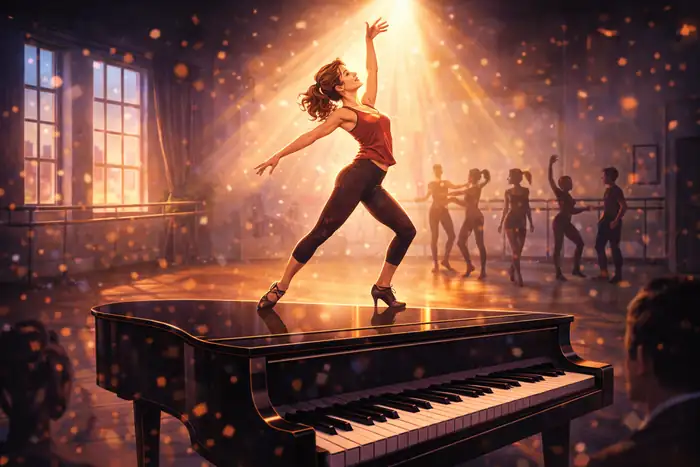 fame remember my name musical piano