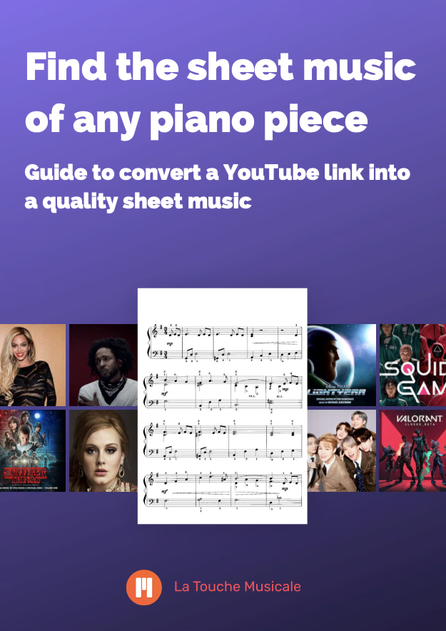 guide sheet music youtube