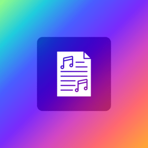 mp3 to sheet music pdf