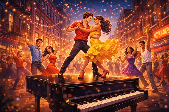 west side story america musical piano