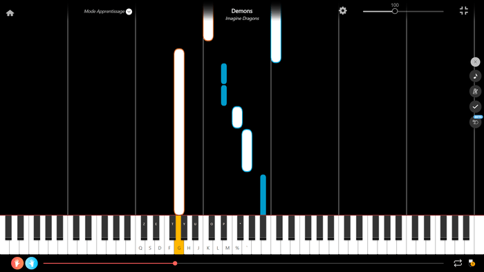 demons piano sheet music presentation