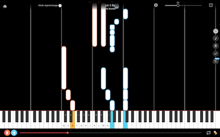 Let It Be: Interactive Piano Chords - La Touche Musicale