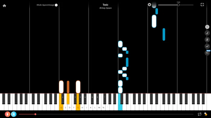 Toxic - Easy Piano Sheet Music in PDF - La Touche Musicale