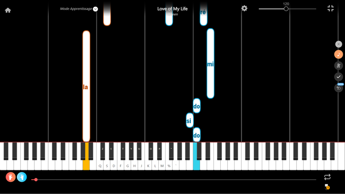 Queen - Love Of My Life - Partitura para piano, Partituras de piano, Sheet music for piano