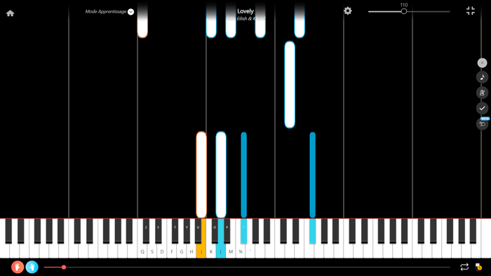 lovely partitura piano presentacion