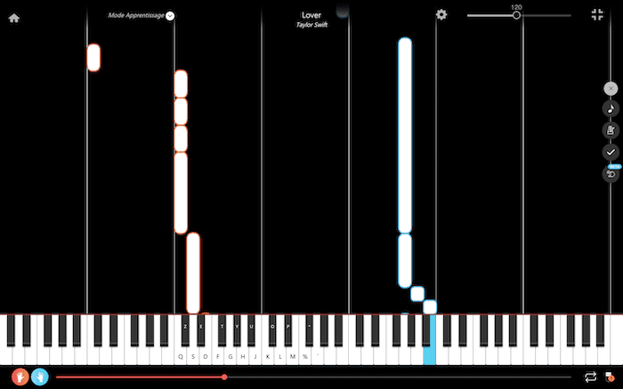 lover accords piano presentation