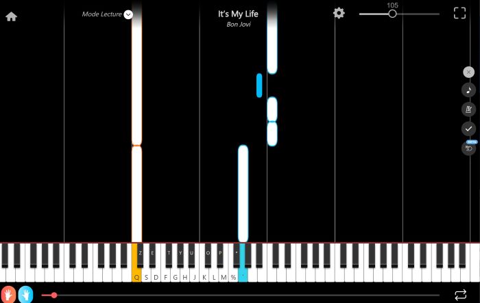it's my life piano sheet music presentation