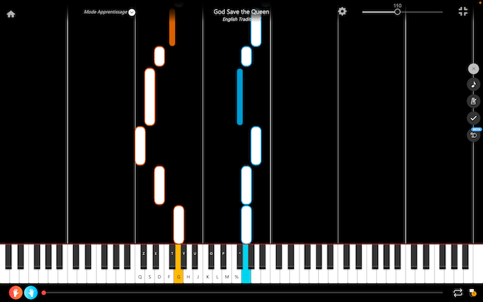 is he worthy partition piano presentation