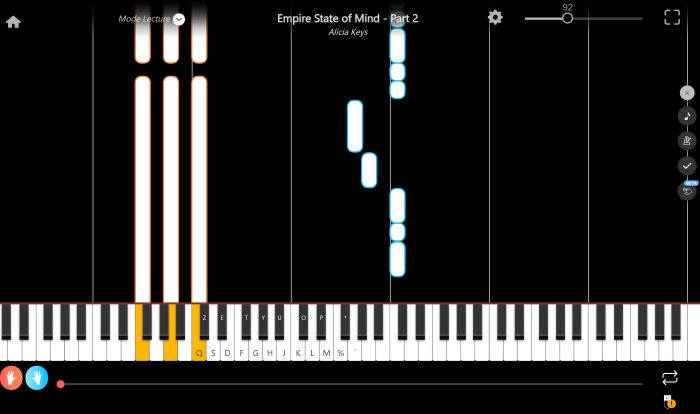 empire state of mind piano sheet music presentation