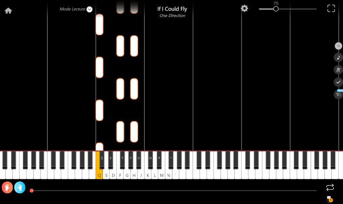 if i could fly partitura piano apresentação