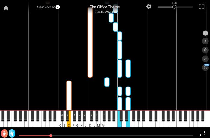 The Office Theme - Easy Piano Sheet Music in PDF - La Touche Musicale