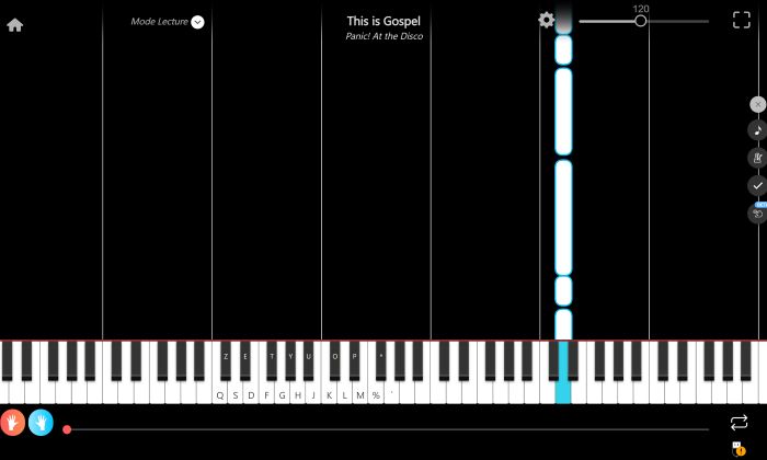 this is gospel piano sheet music presentation