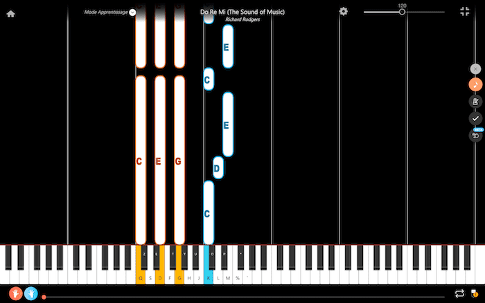 do re mi pianoforte note due mani