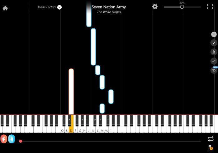 seven nation army partitura piano apresentação