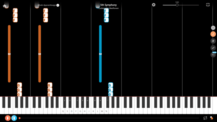 5e symphonie piano difficile
