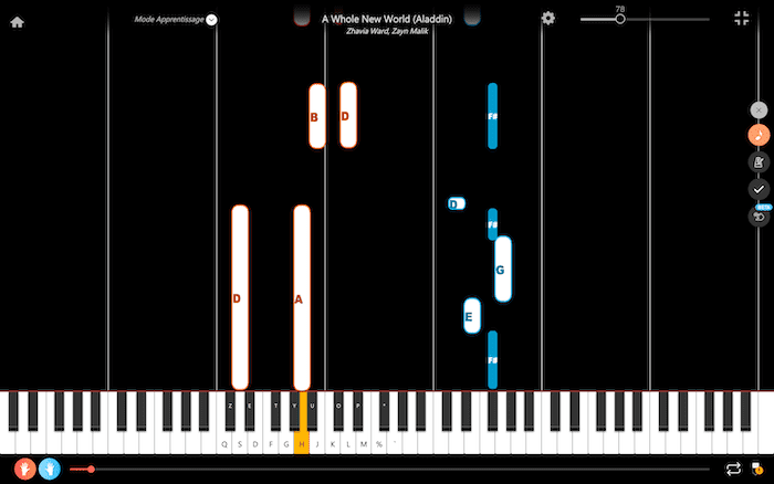 um mundo ideal notas piano duas mãos