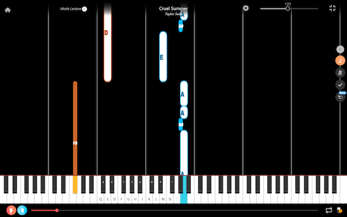 cruel summer taylor swift piano