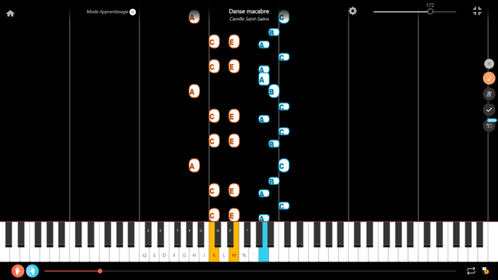 danse macabre piano difficile
