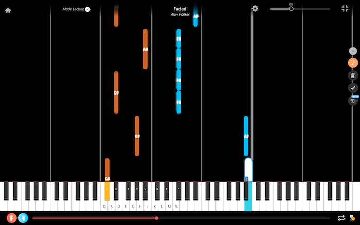 faded alan walker pianoforte