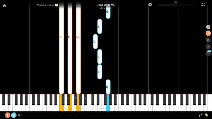 jesus loves me christliche lied piano