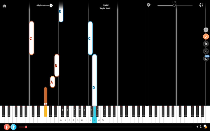 lover taylor swift piano