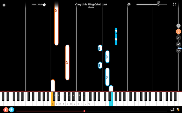 crazy little thing called love queen piano