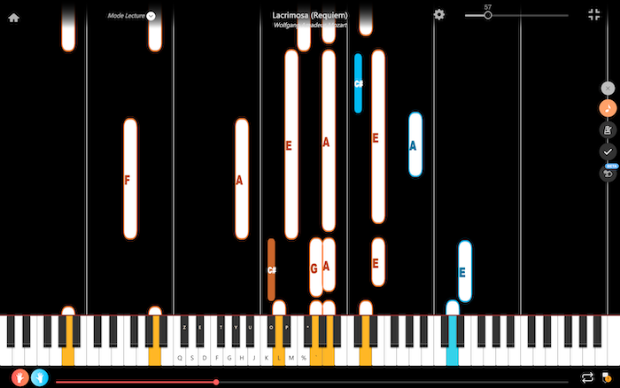 lacrimosa mozart piano