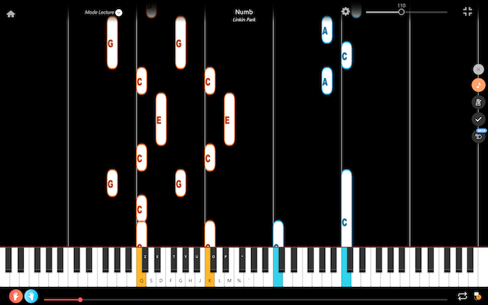 numb linkin park piano