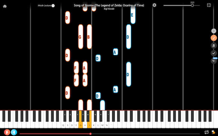 song of storms koji kondo pianoforte