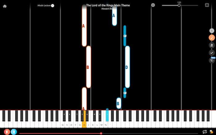 the lord of the rings main theme howard shore piano