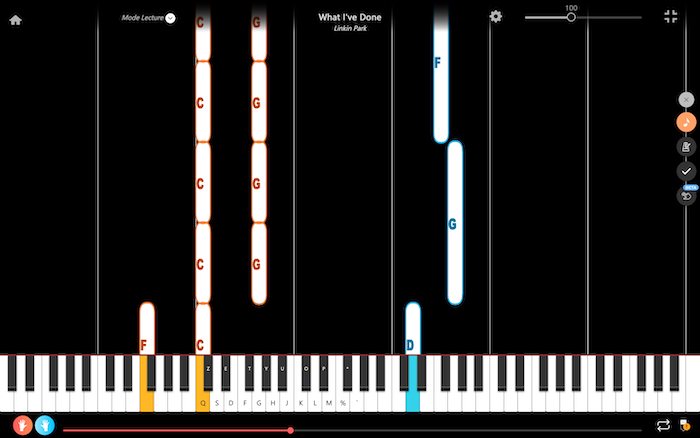 what i've done linkin park piano