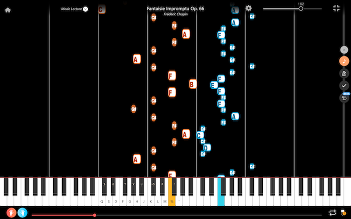 Fantaisie Impromptu Op. 66 chopin pianoforte