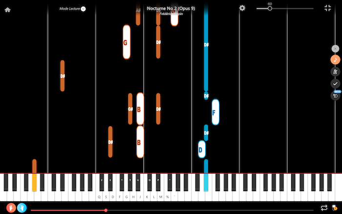Nocturne No 2 Opus 9 chopin pianoforte