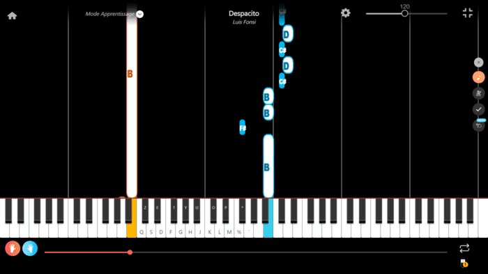 despacito piano notes deux mains