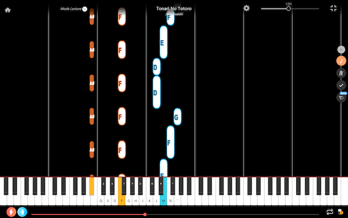 tonari no totoro ghibli pianoforte