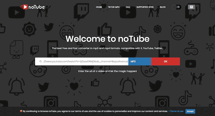 convertire video youtube mp3