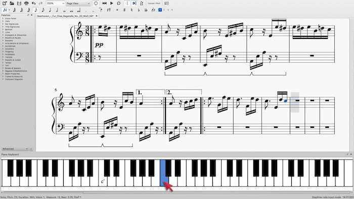 MuseScore Notensetzer