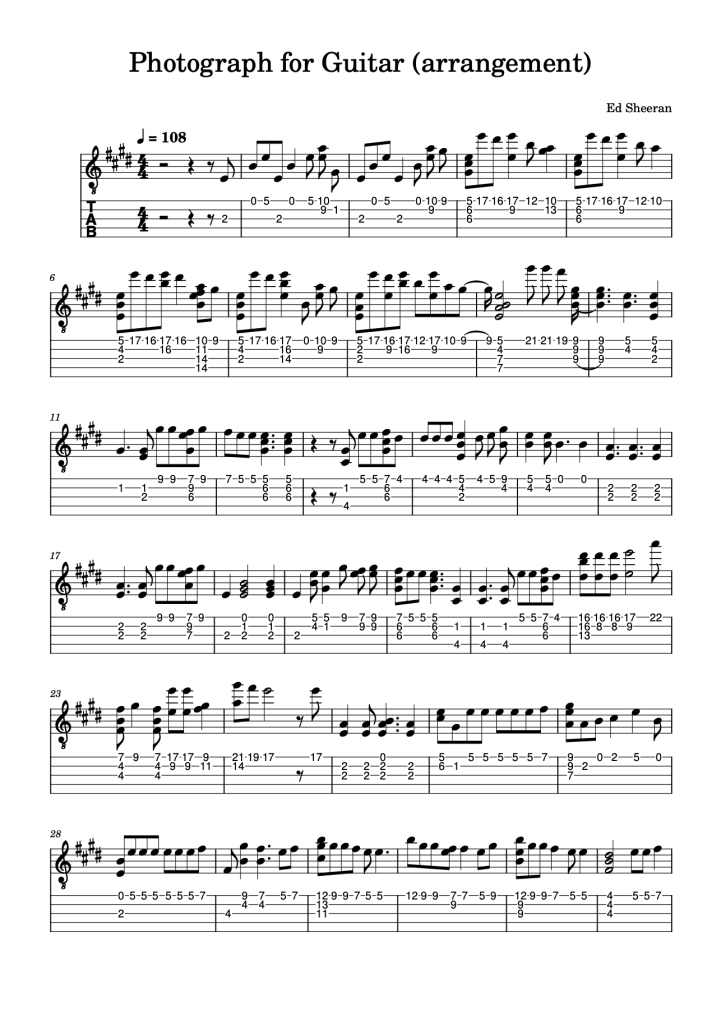 guitar arrangement demo guitarconvert
