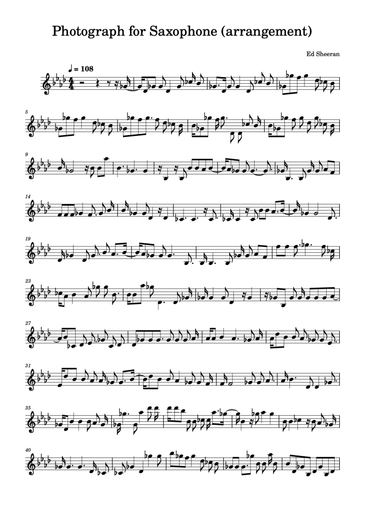 saxophone arrangement demo saxconvert