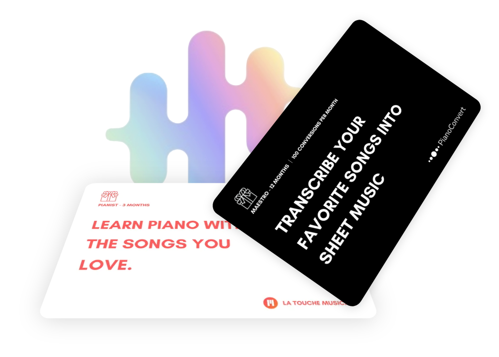 gift cards la touche musicale en