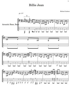 Billie Jean bass tab