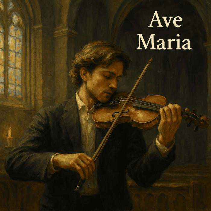 franz schubert ave maria spartito violino presentazione