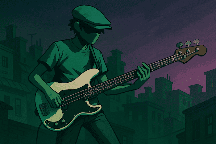 gorillaz feel good inc tablatura basso presentazione