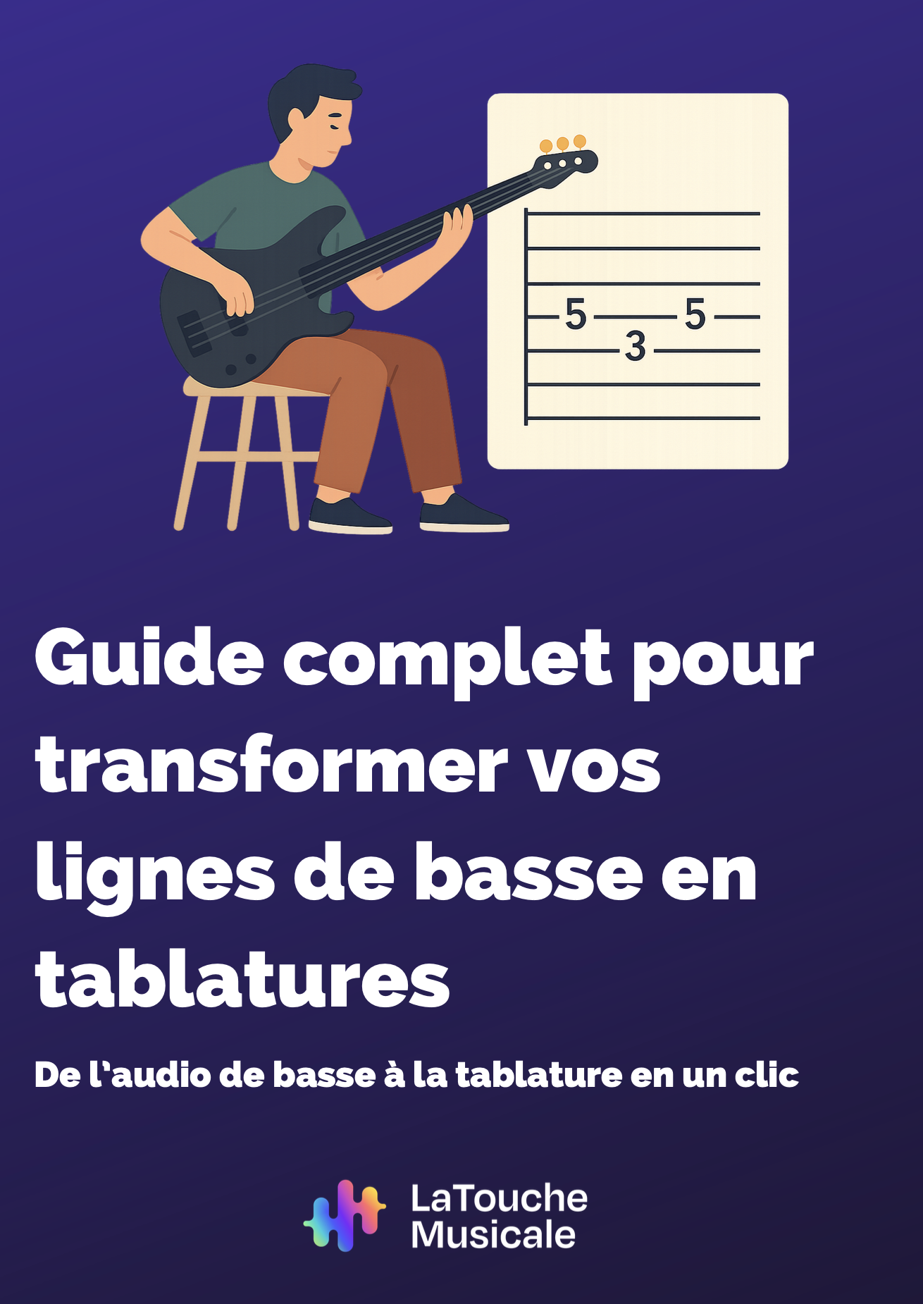 audio basse vers tablatures