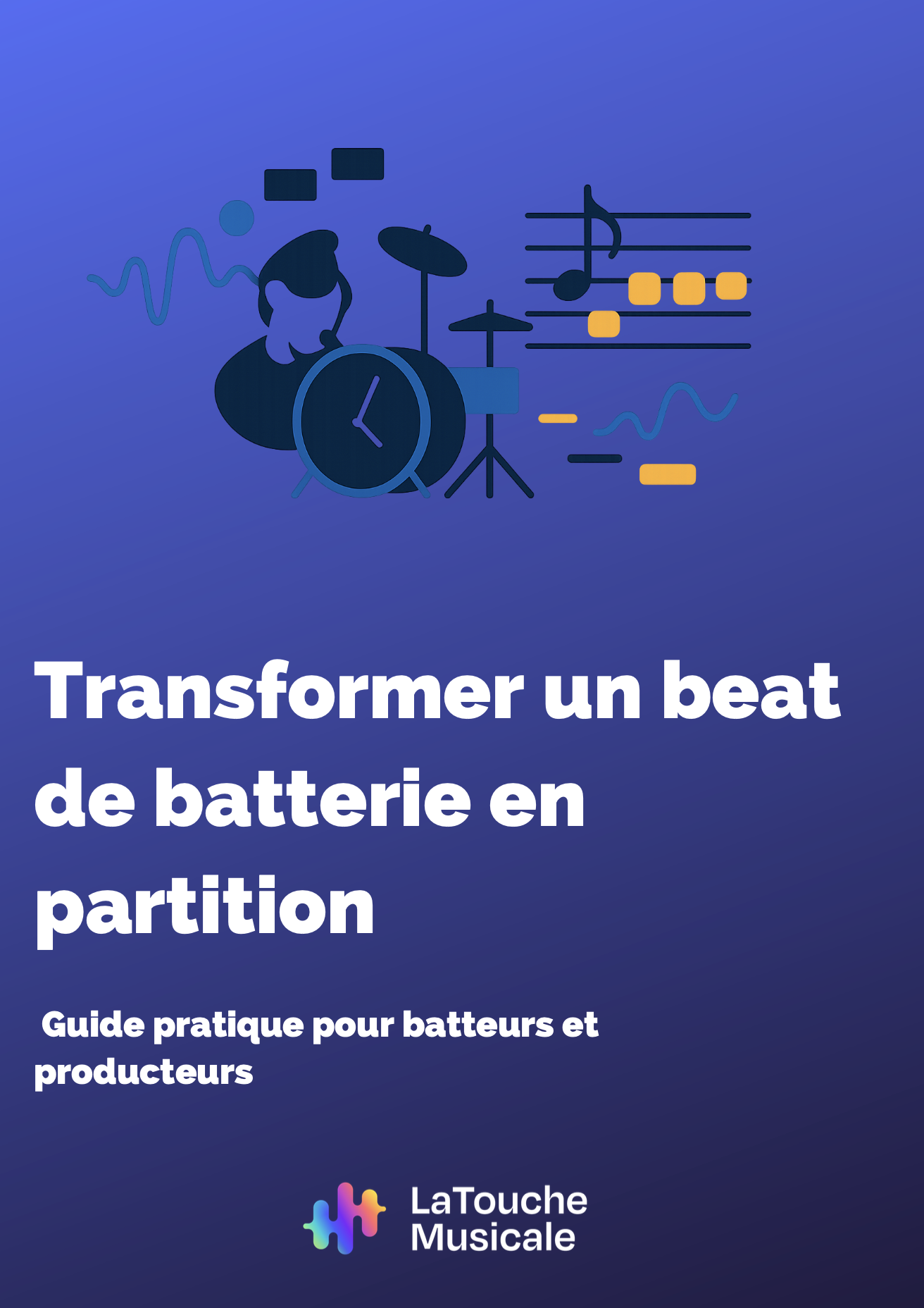 audio batterie vers partitions