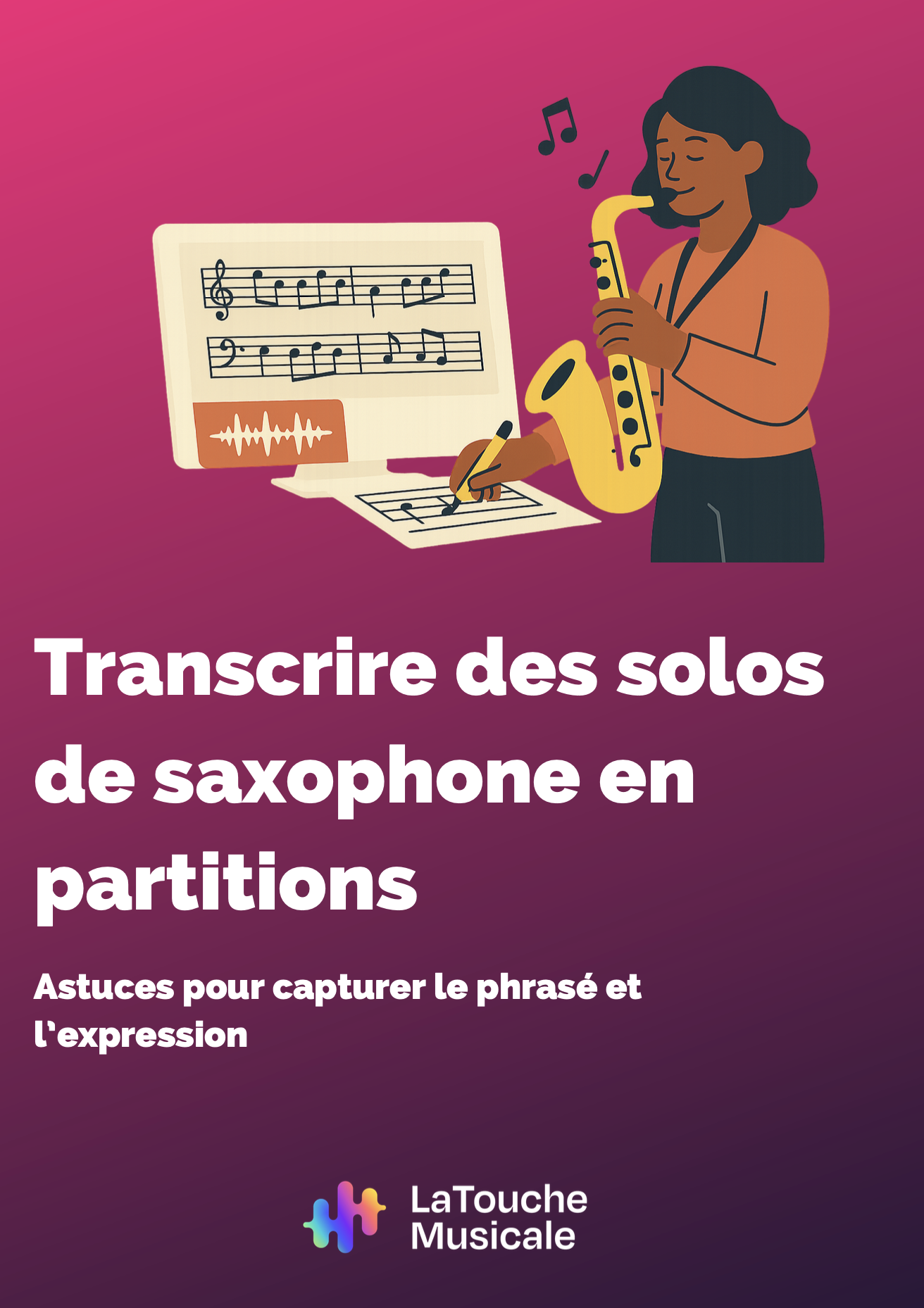 audio saxophone vers partitions