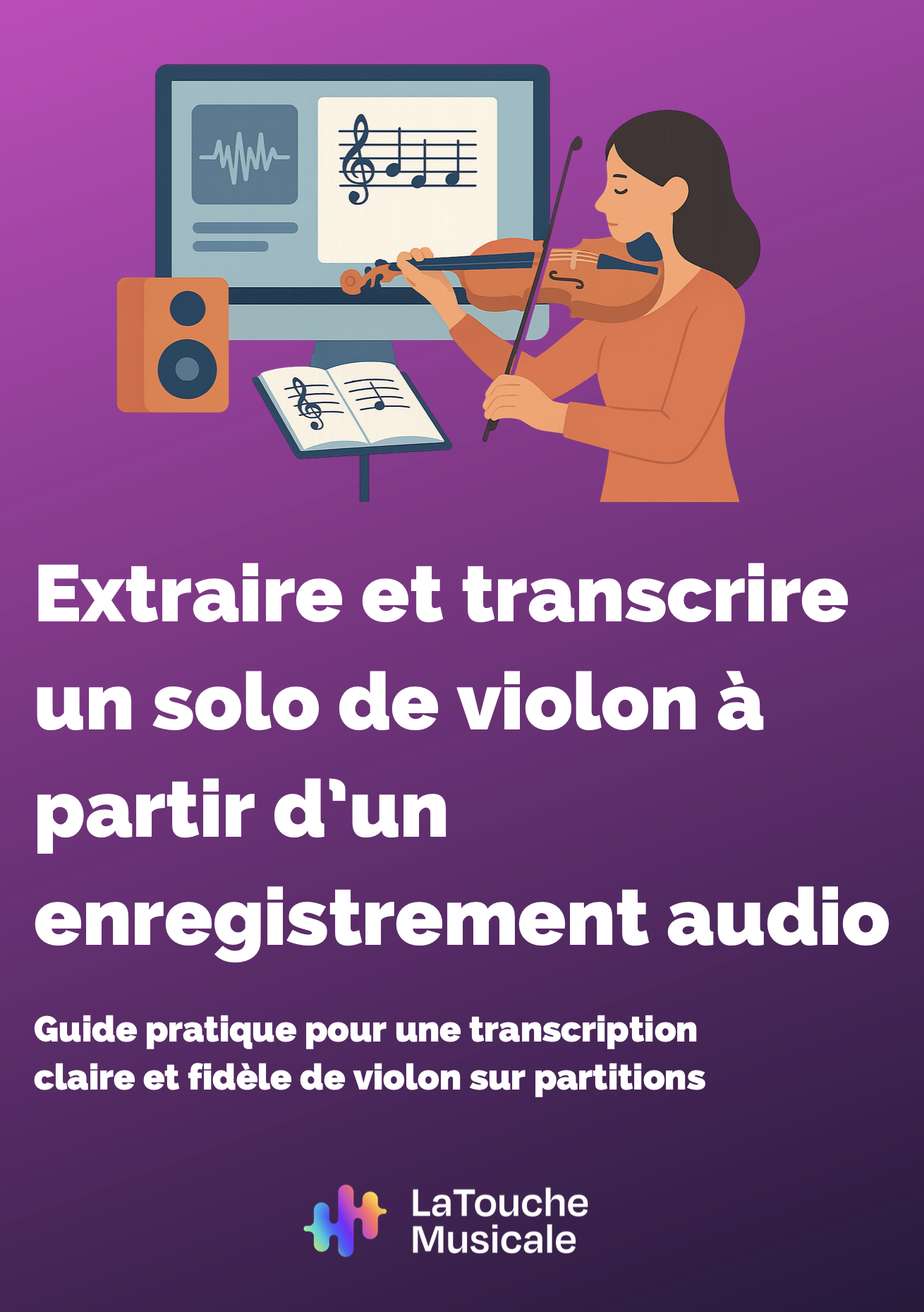 audio violon vers partitions