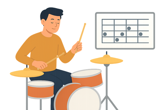 drumconvert audio drums to midi sheet music transcription tool ai