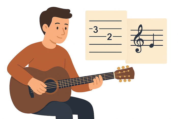 guide audio guitar to tabs advantage 1